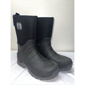 Kamik Shelter-V Winter Boots Black Men's Size 9 Made In USA Waterproof